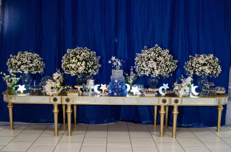 Noite Estrelada: Decoração de Luxo para Festas de 15 Anos