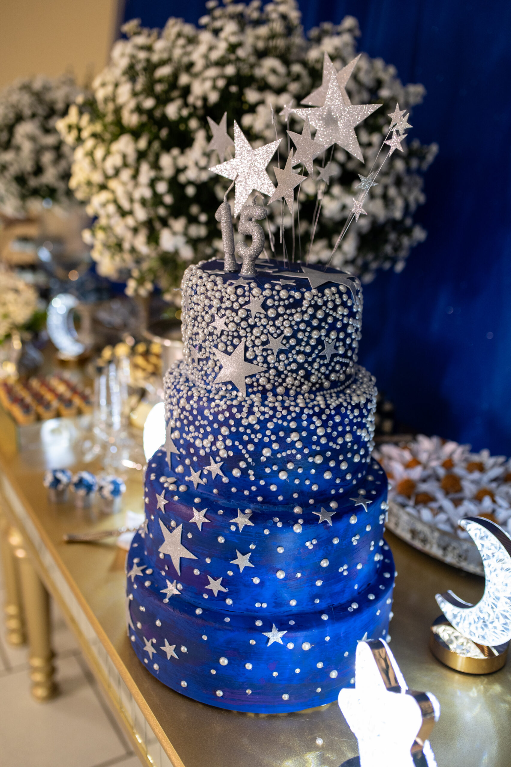 Noite Estrelada: Decoração de Luxo para Festas de 15 Anos