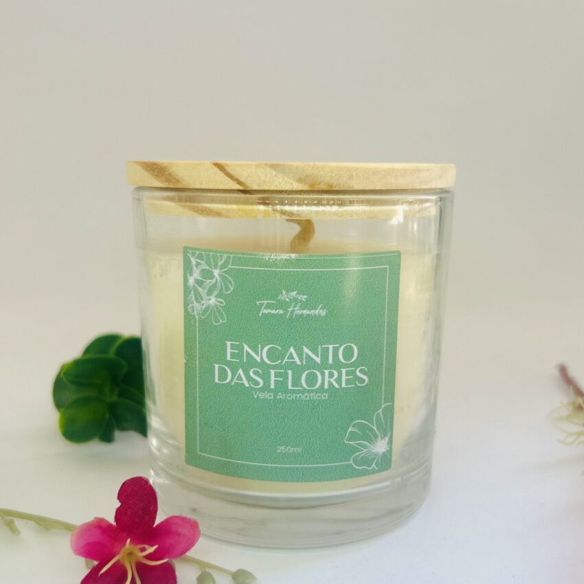 Vela Aromática - Encanto das Flores